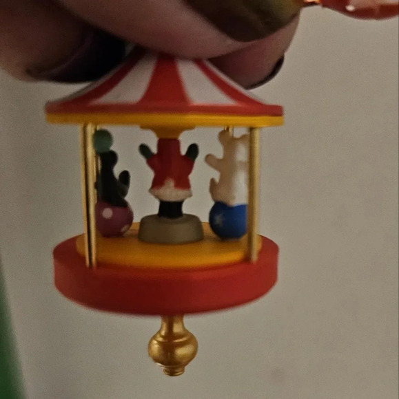 Hallmark Keepsake Miniature Ornament "Santa's Little Big Top 1995" - Picture 2 of 7